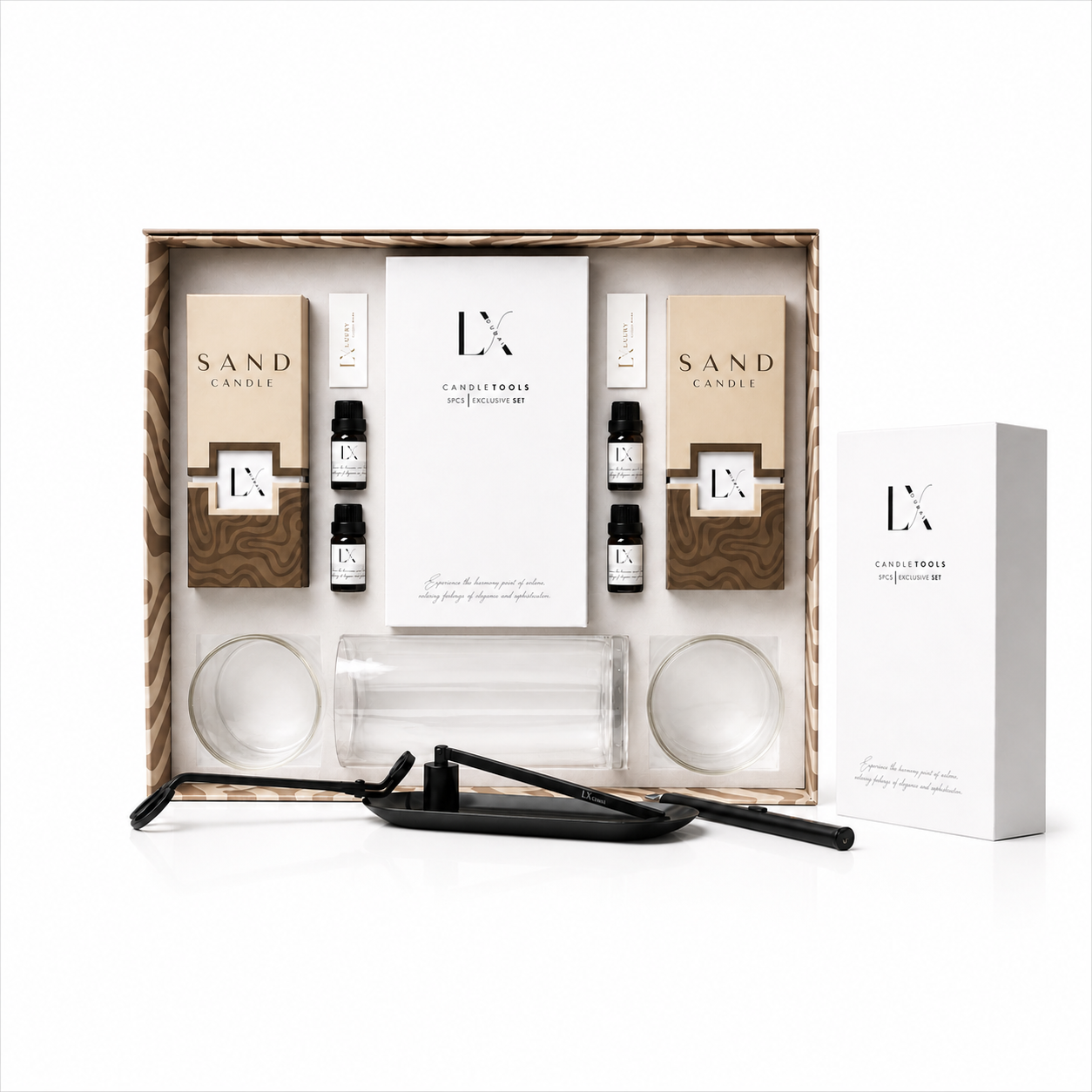 LX Sand Candle Gift Box – Gold Edition