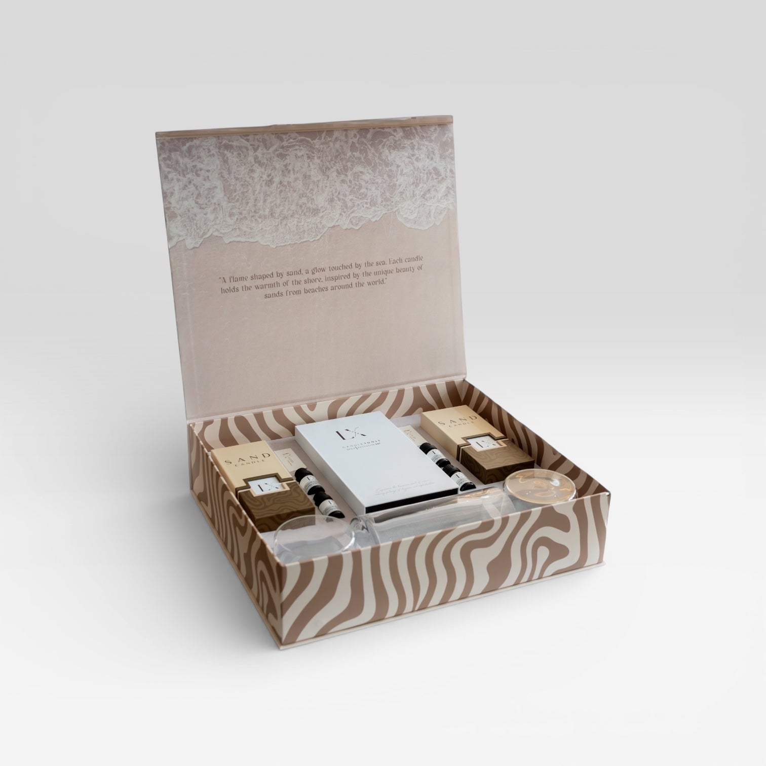 LX Sand Candle Gift Box – Gold Edition