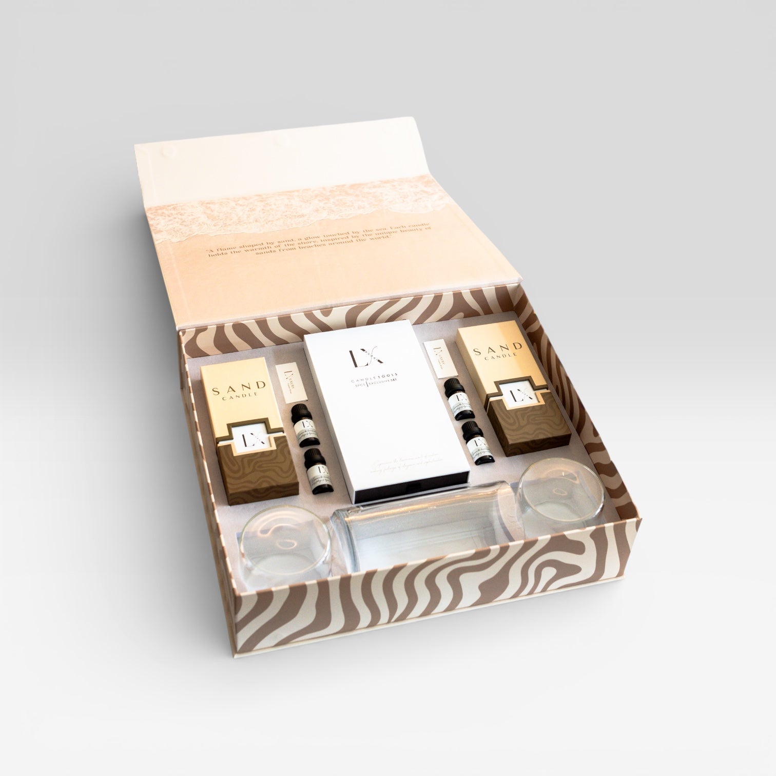 LX Sand Candle Gift Box – Black Edition