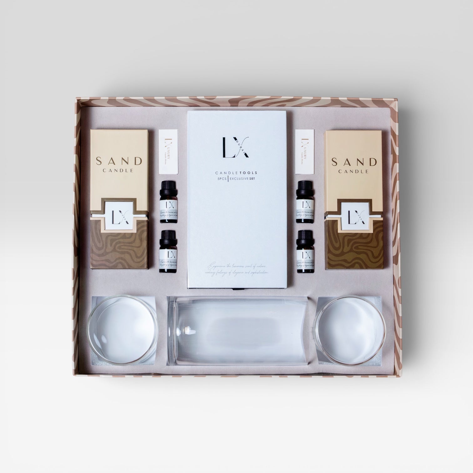 LX Sand Candle Gift Box – Gold Edition
