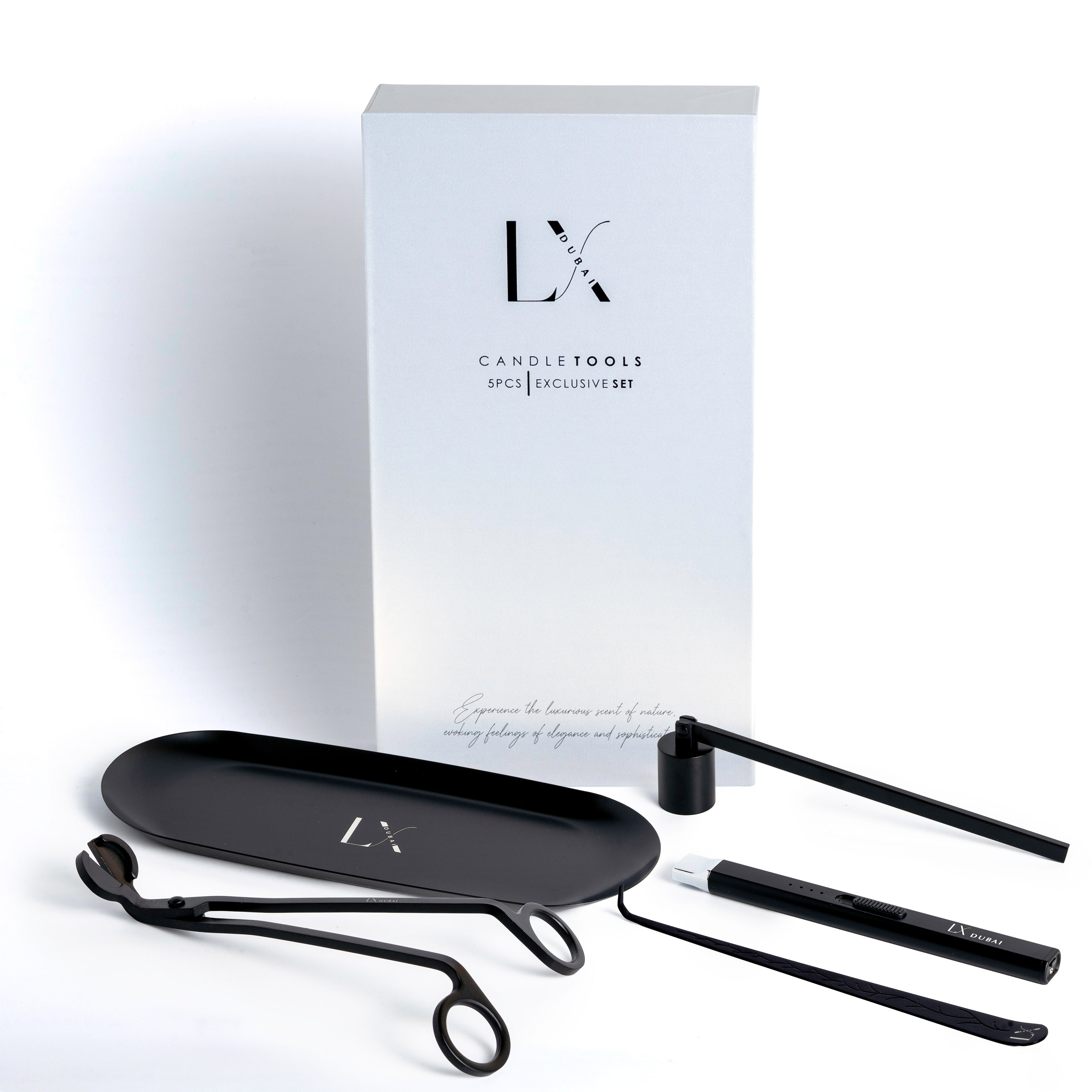 LX Sand Candle Gift Box – Black Edition