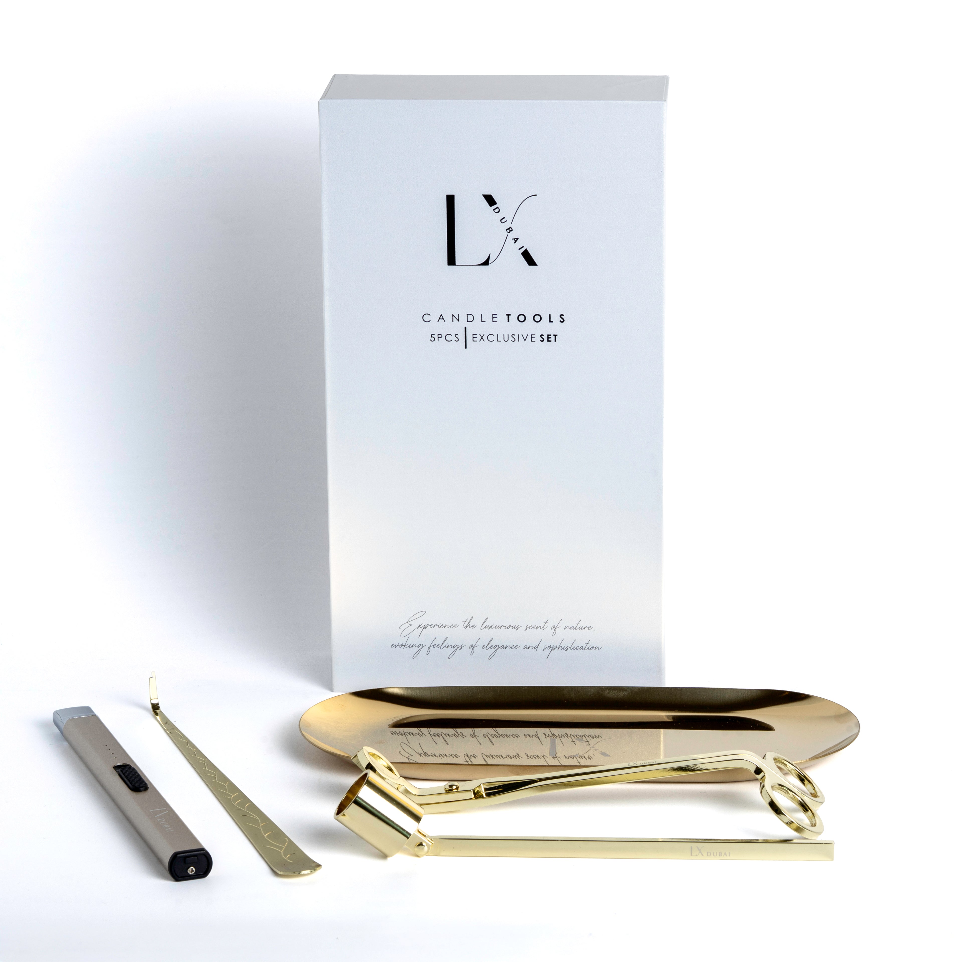 LX Sand Candle Gift Box – Gold Edition